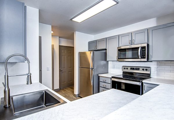 kitchen at Capitol Heights Apartments