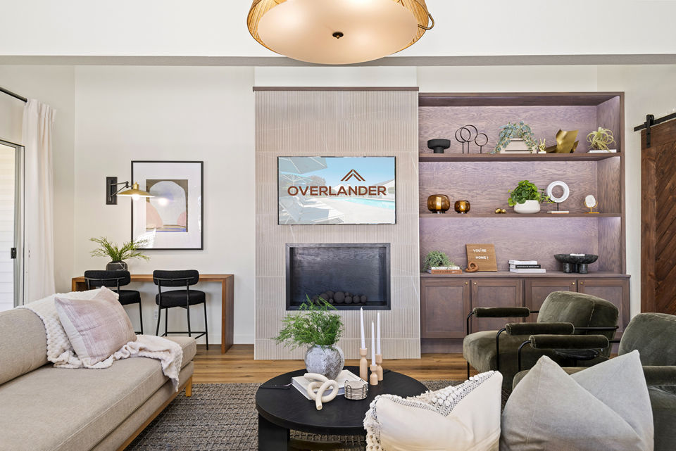 living room at Overlander Apartments