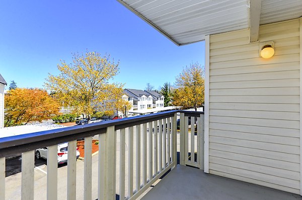 patio/balcony at Capitol Heights Apartments