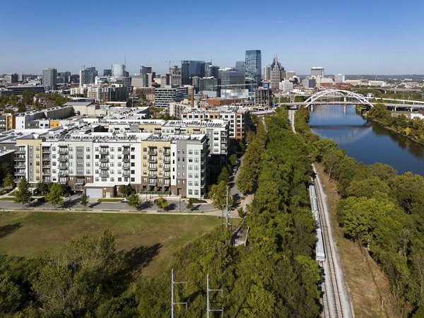 view at River House Apartments