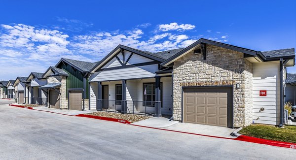 Larkspur at Creekside: Contemporary apartment building in serene setting