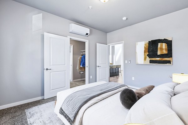 bedroom at Skyview Apartments