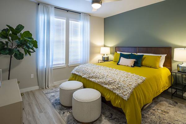 bedroom at Ascend at Brittmoore Apartments