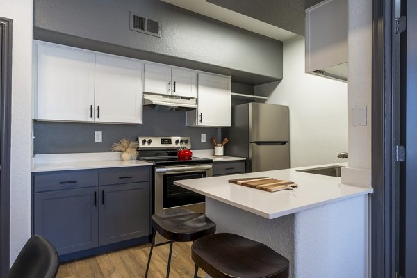 kitchen at Gateway at Tempe Apartments