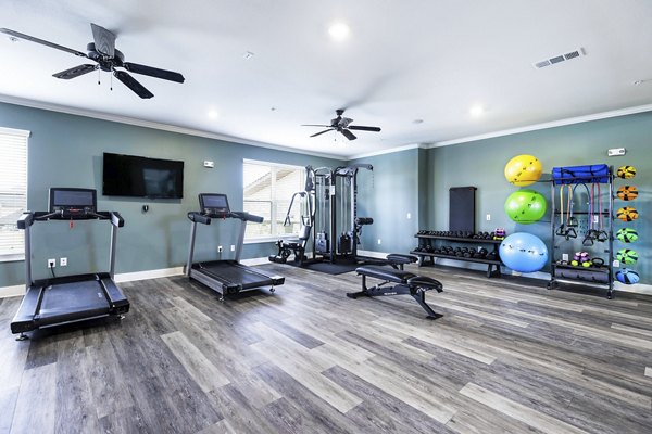 fitness center at Ivy Point Klein Apartments