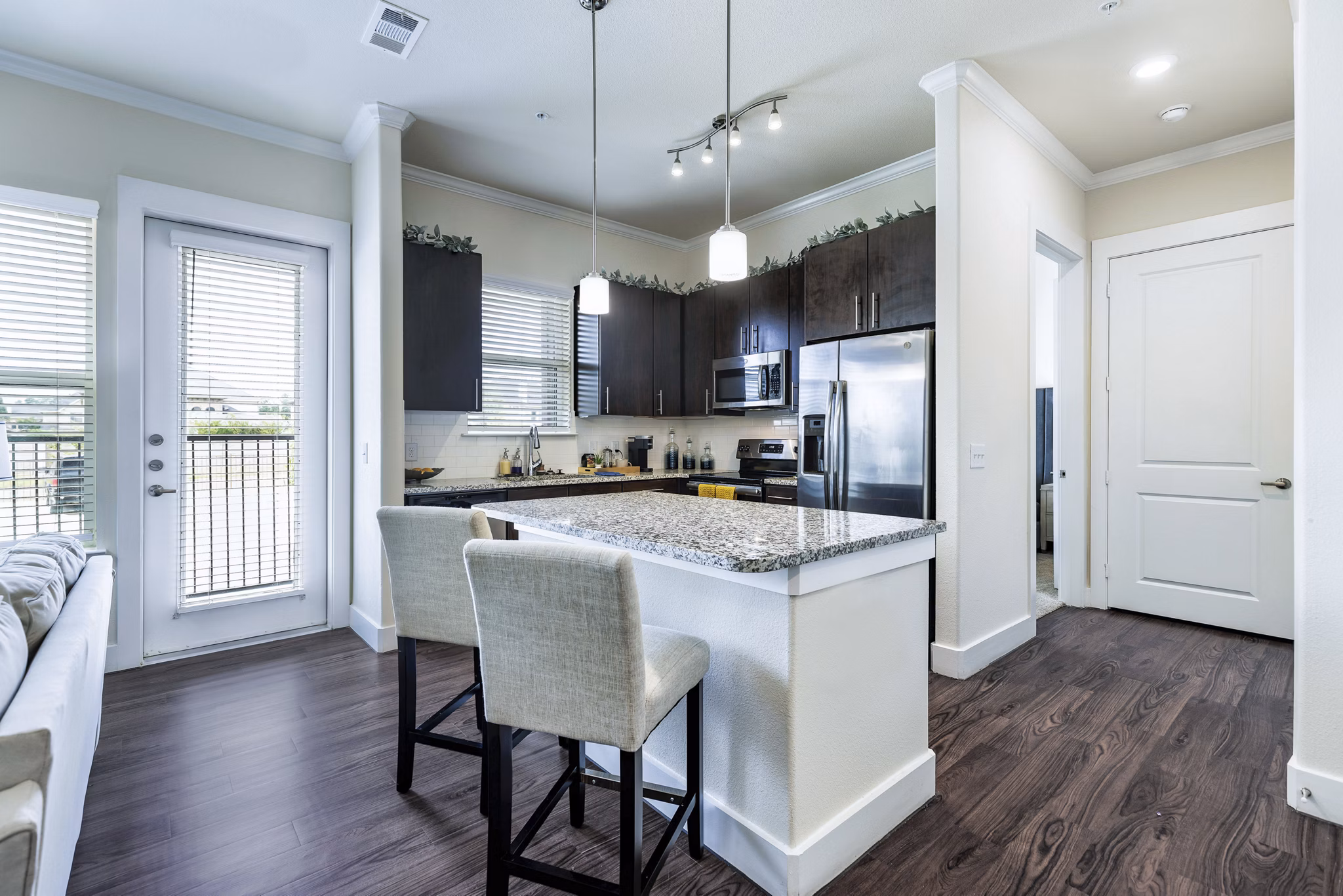 kitchen at Ivy Point Klein Apartment