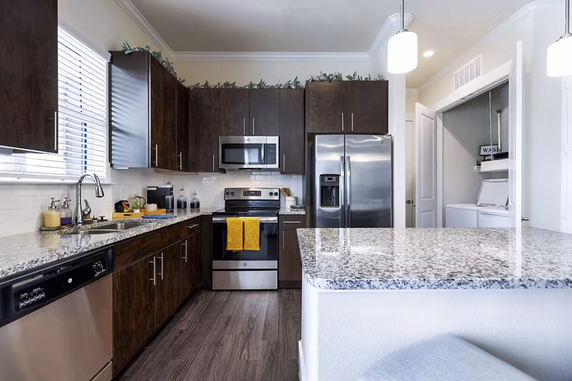 kitchen at Ivy Point Klein Apartment