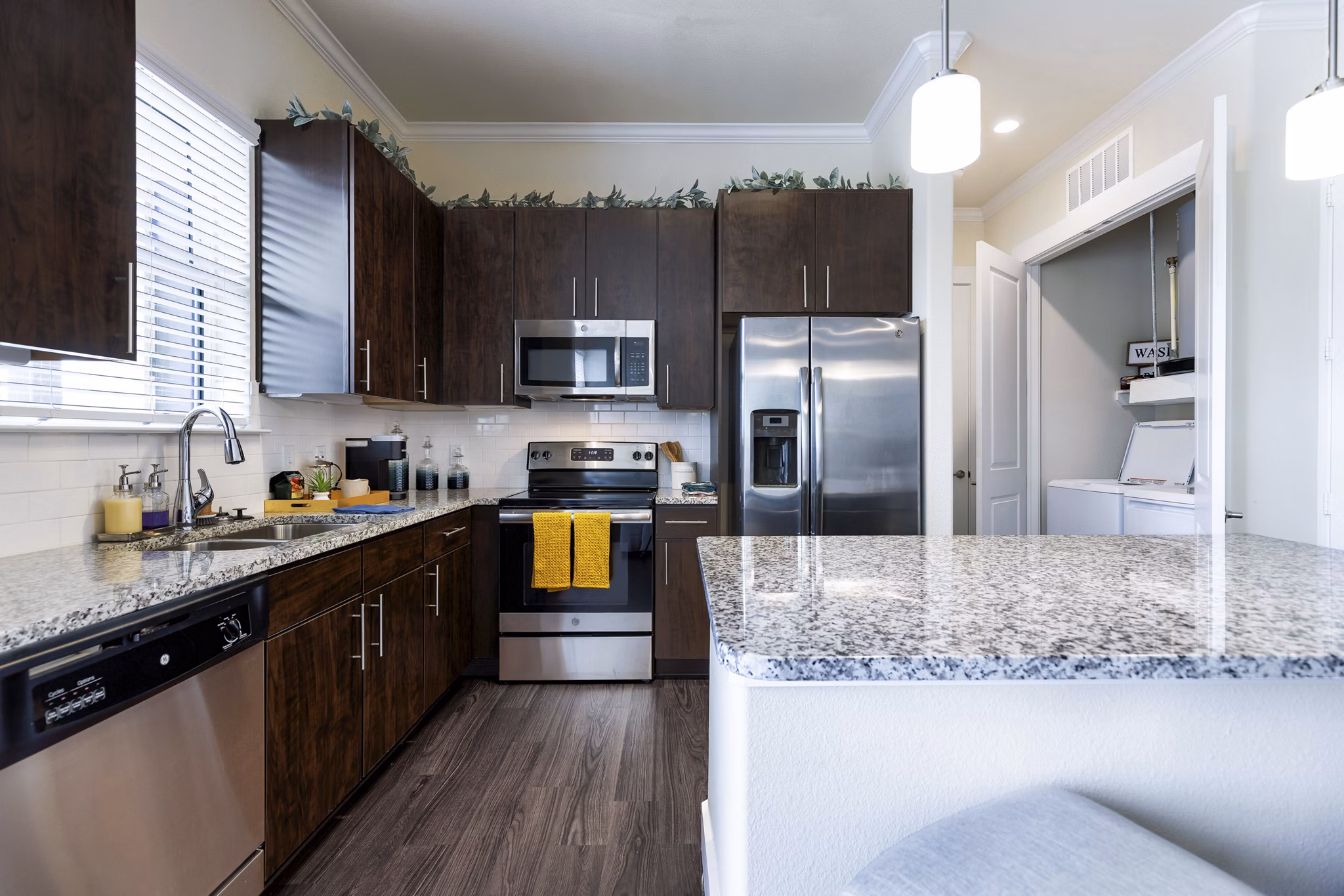 kitchen at Ivy Point Klein Apartment