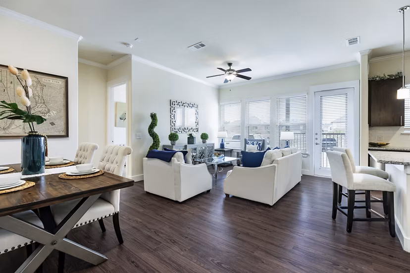 living room at Ivy Point Klein Apartment