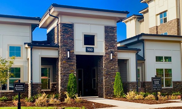 exterior at The Peak at Nichols Plaza Apartments