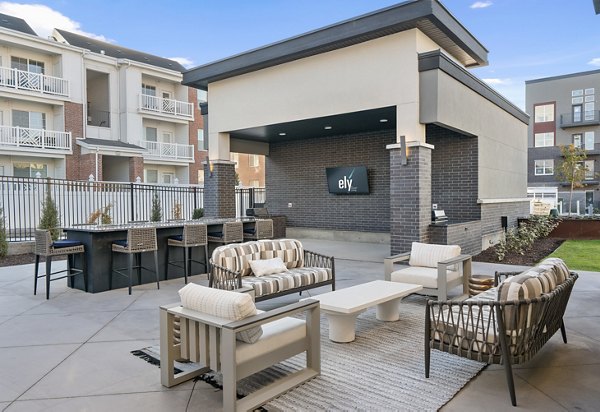 courtyard at Ely at American Fork Apartments