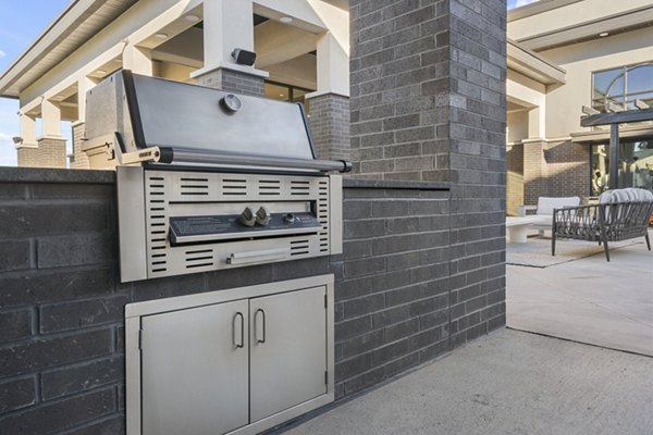 grill area at Ely at American Fork Apartments