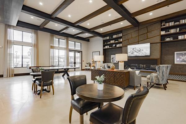 clubhouse at The Lyric at Keller Center Stage Apartments