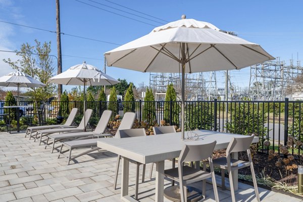 pool at North Hill Apartments