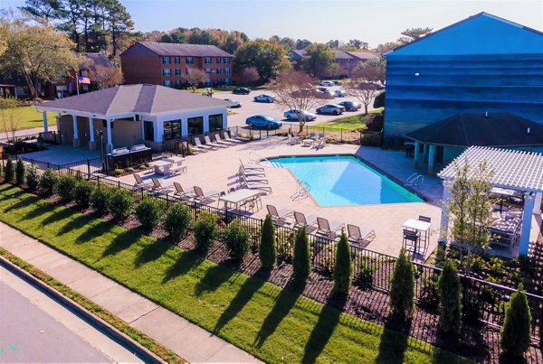 North Hill Apartments: Scenic view of luxurious exterior, highlighting modern architecture and landscaping
