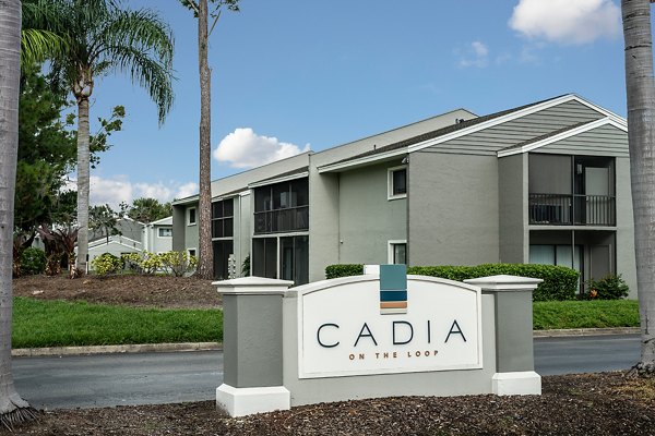 exterior at Cadia on the Loop Apartments 