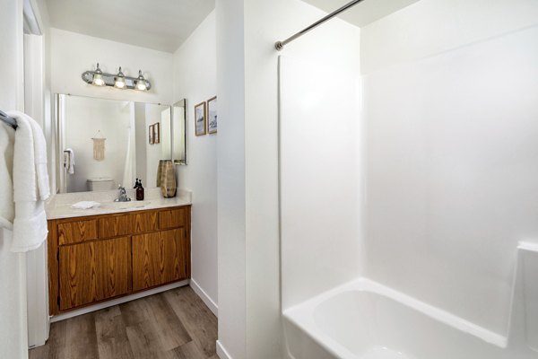 bathroom at Windscape Village Apartments