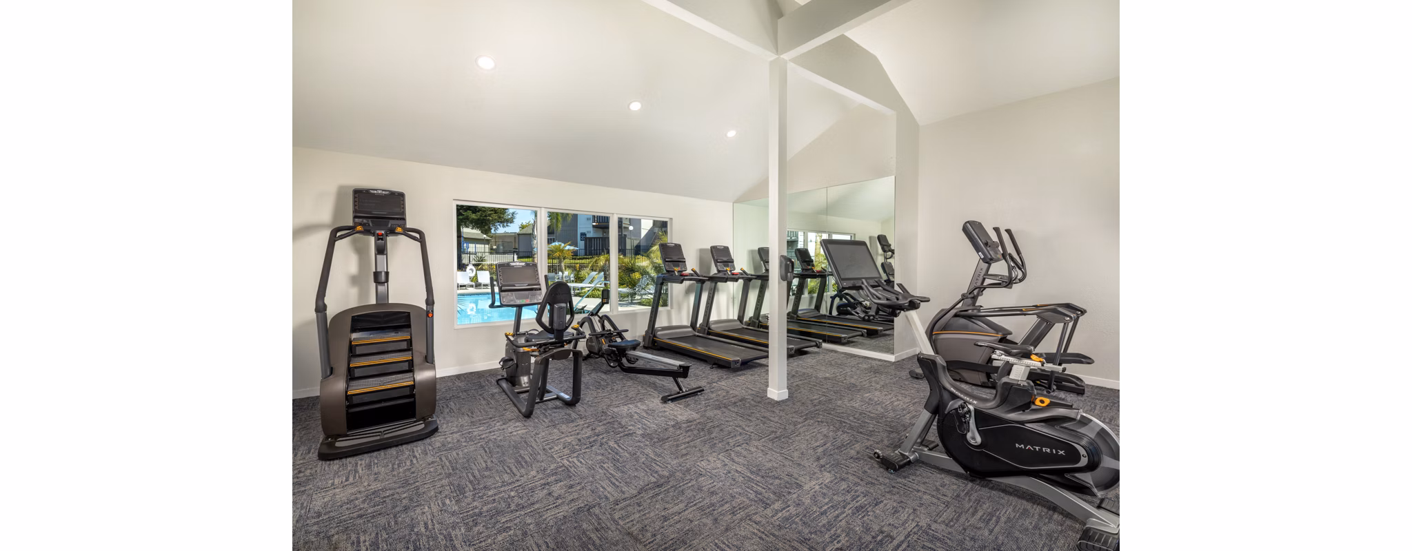 fitness center at Windscape Village Apartments