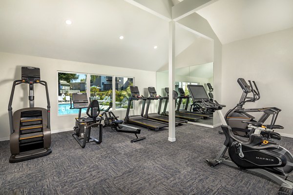 fitness center at Windscape Village Apartments