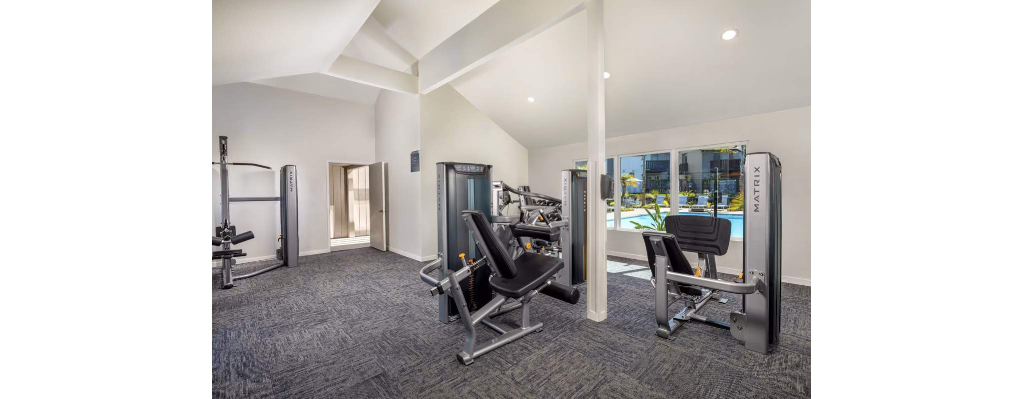 fitness center at Windscape Village Apartments