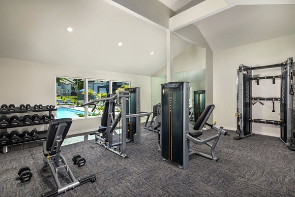 fitness center at Windscape Village Apartments