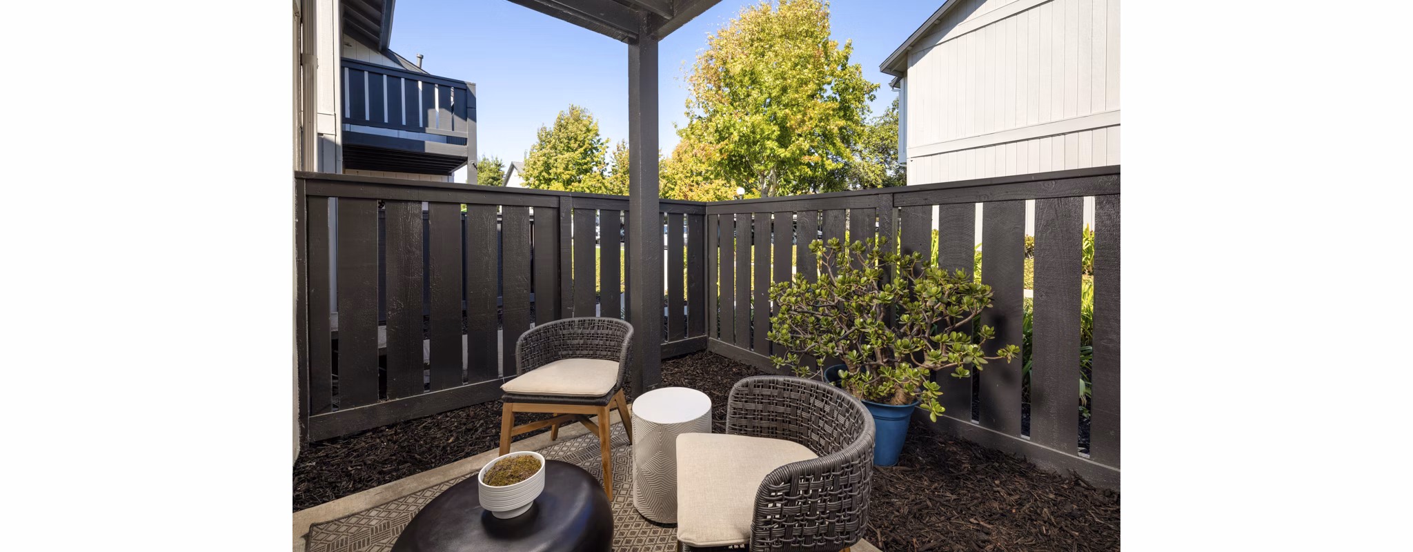 patio at Windscape Village Apartments