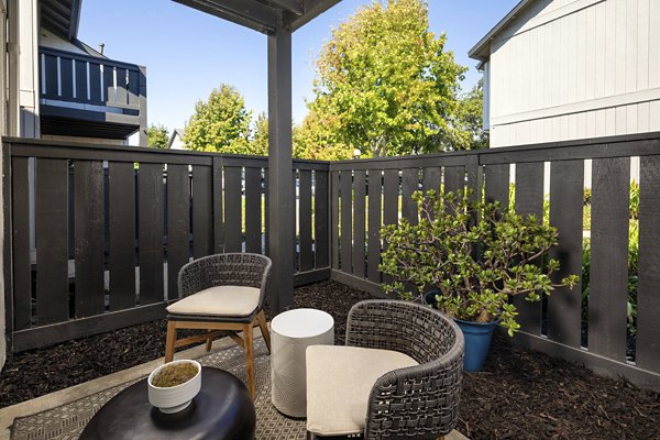 patio at Windscape Village Apartments