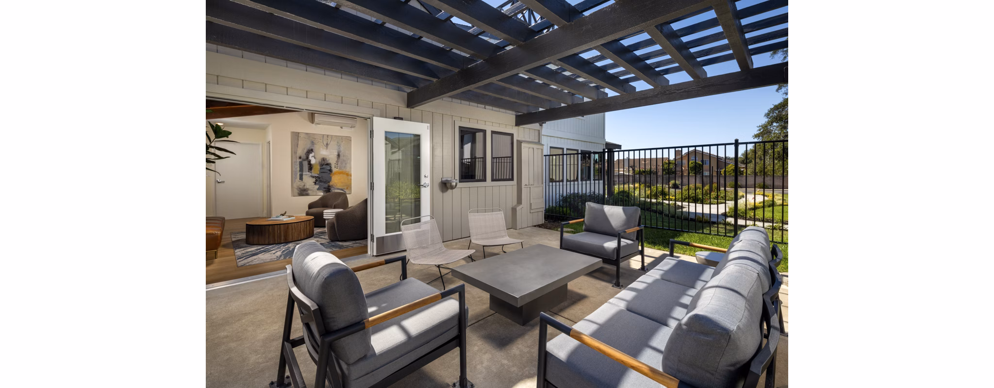 patio at Windscape Village Apartments