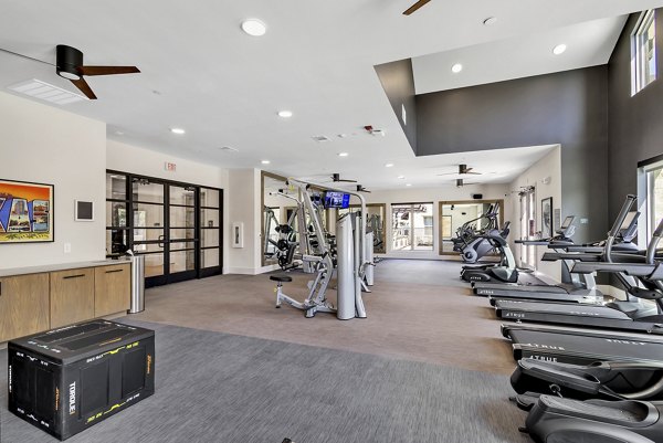 fitness center at Marlowe Grapevine Apartments