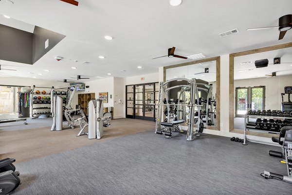 fitness center at Marlowe Grapevine Apartments