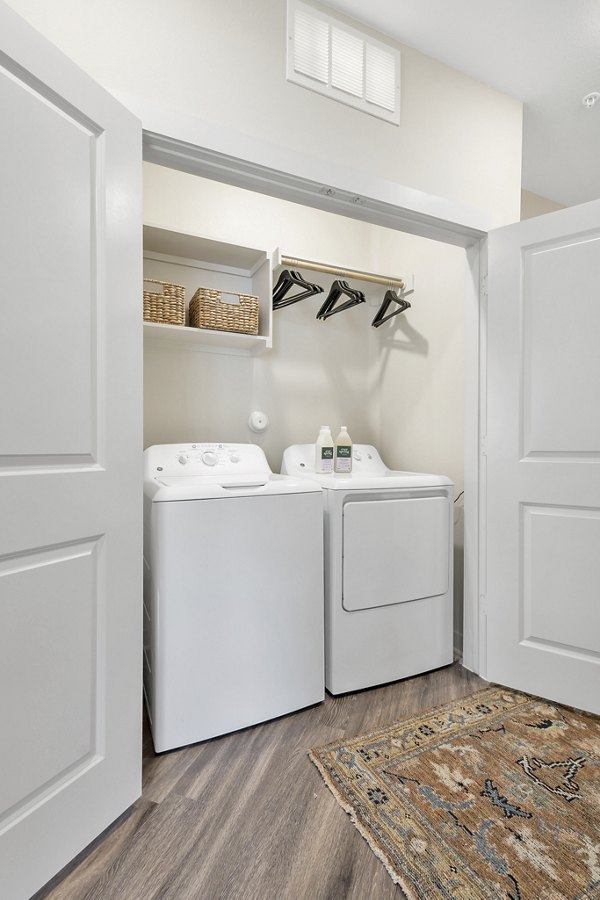 laundry room at Marlowe Grapevine Apartments