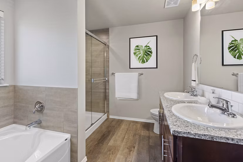 bathroom at Residences at Indian Trail Apartments