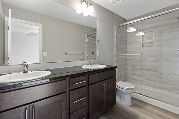 bathroom at Residences at Indian Trail Apartments