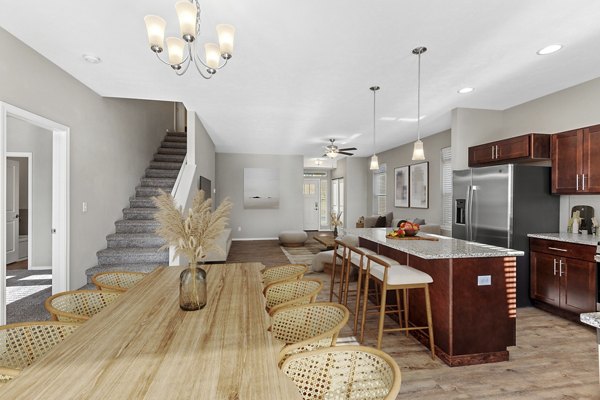 kitchen at Residences at Indian Trail Apartments