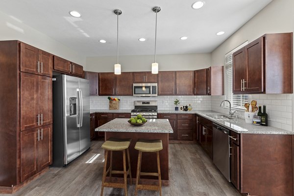 kitchen at Residences at Indian Trail Apartments