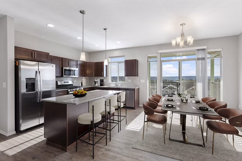 kitchen at Residences at Indian Trail Apartments