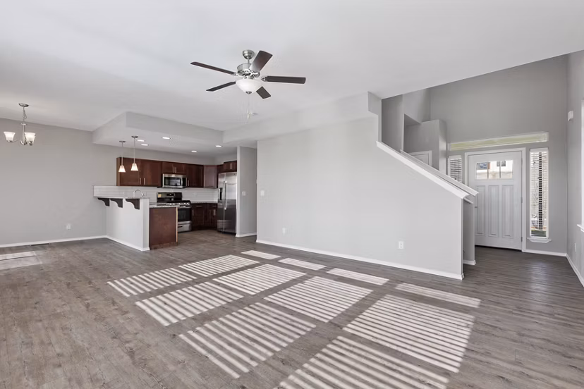 living room at Residences at Indian Trail Apartments