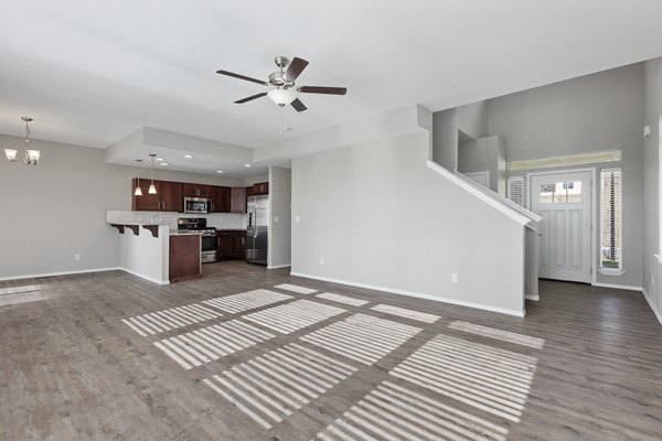 living room at Residences at Indian Trail Apartments