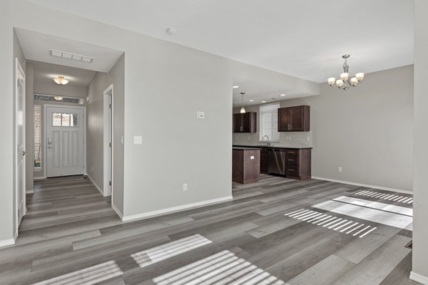 living room at Residences at Indian Trail Apartments