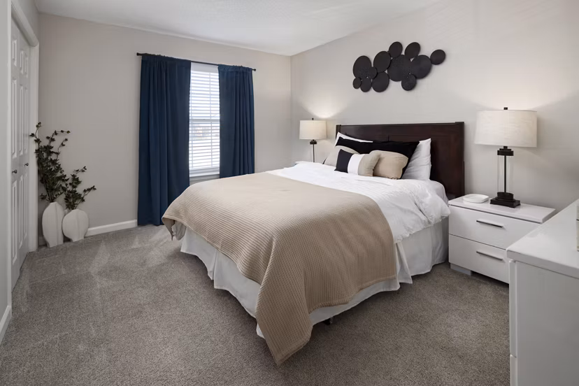 bedroom at Williamsburg Apartments 