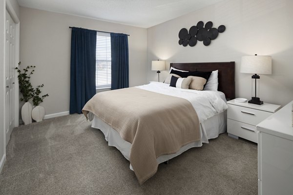 bedroom at Williamsburg Apartments