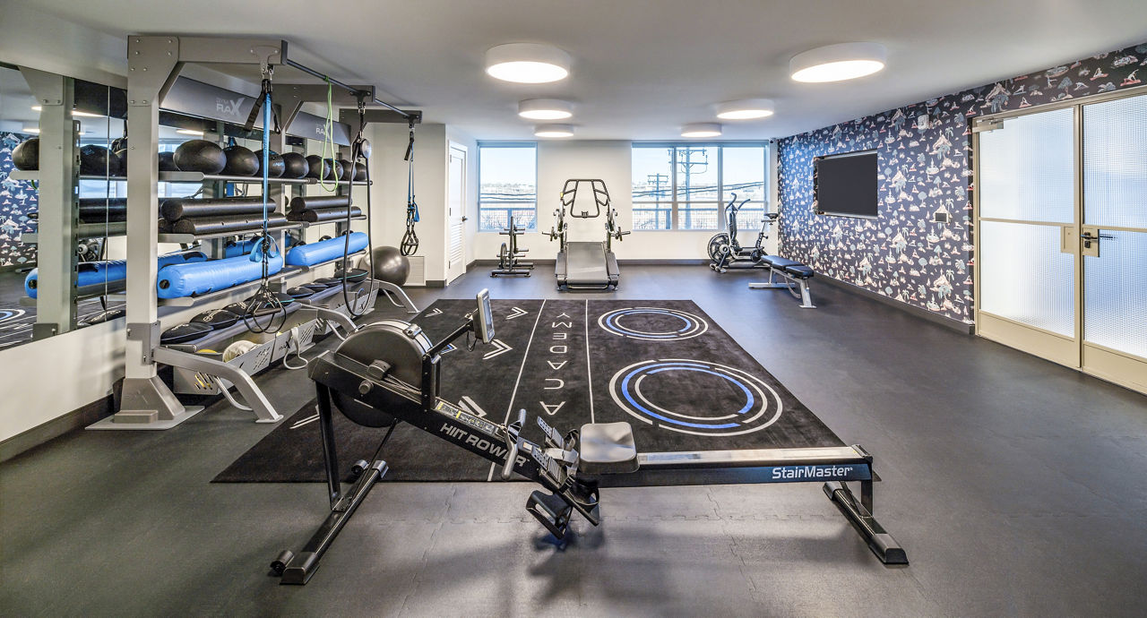 Gym at The Lucie (1 of 3)