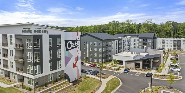 exterior at Broadstone Oak City Apartments