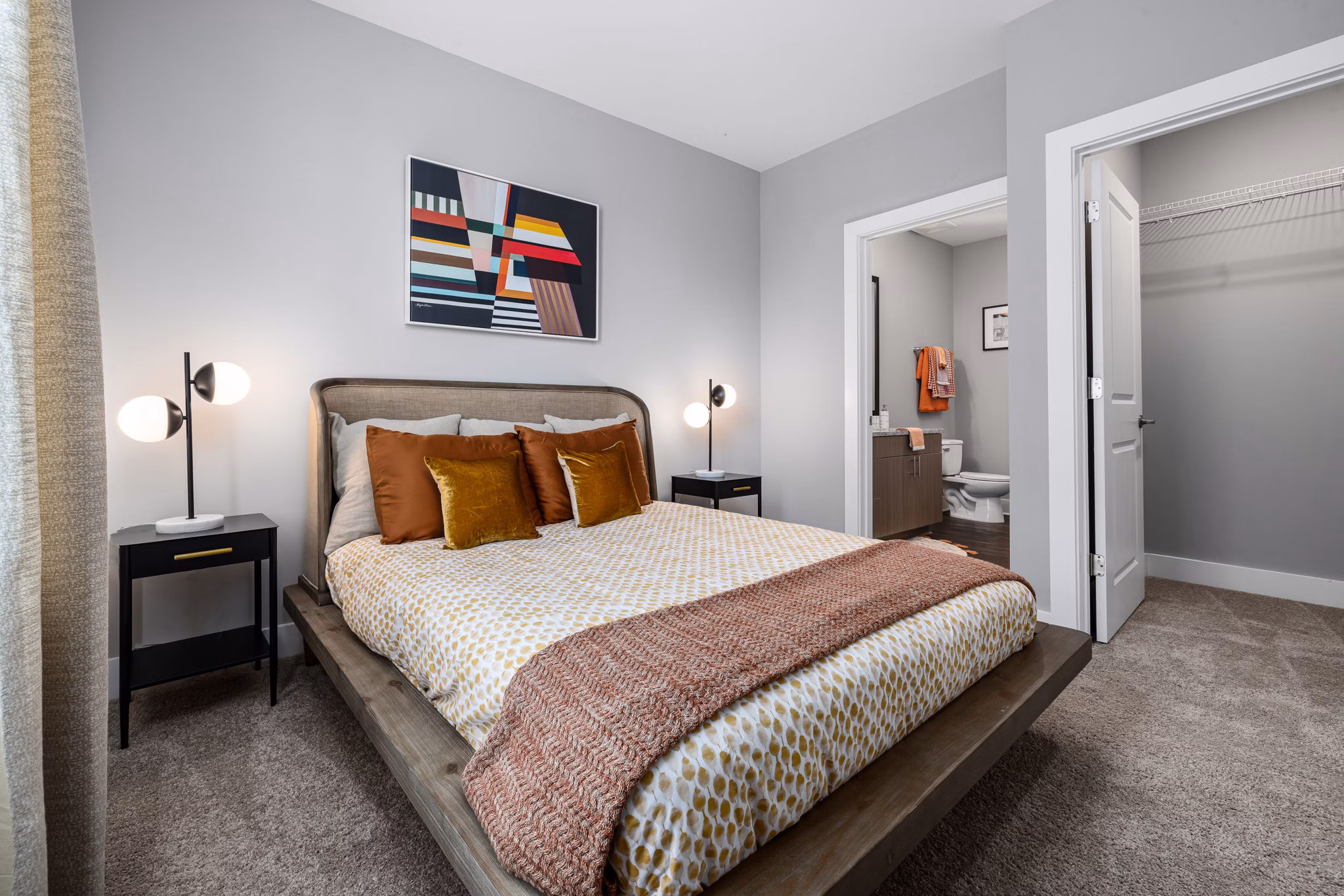 Bedroom at Broadstone Oak City Apartments
