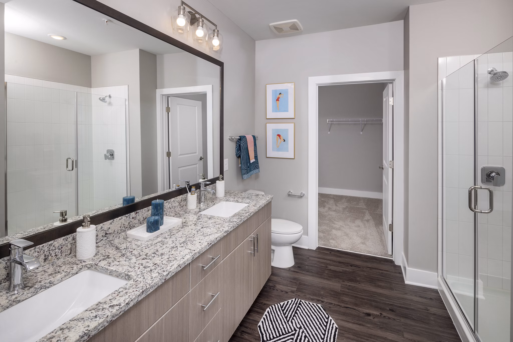 Bathroom at Broadstone Oak City Apartments