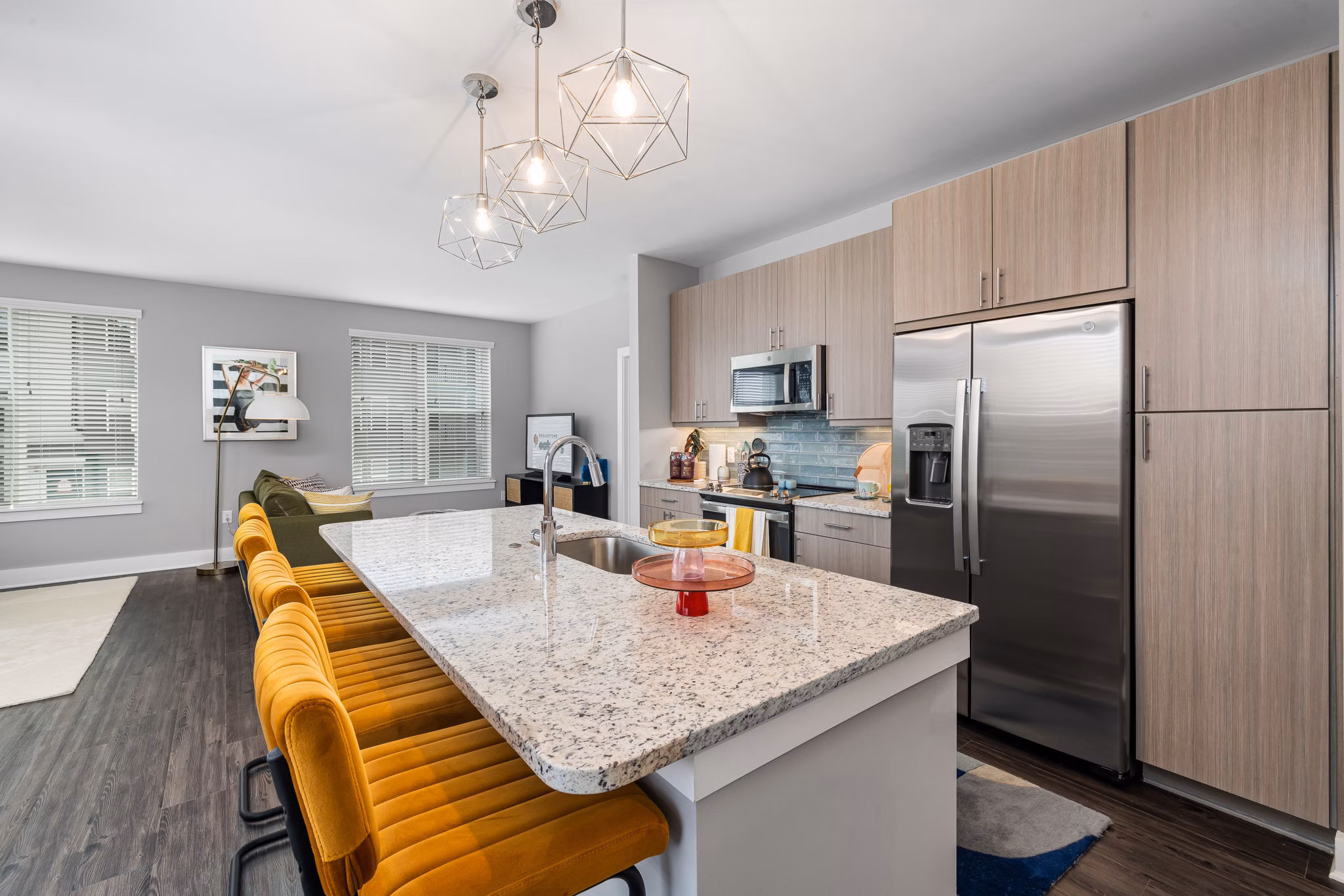 Kitchen at Broadstone Oak City Apartments