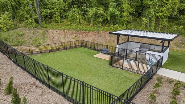 Spacious dog park at Broadstone Oak City Apartments offering a great place for pets to play and socialize outdoors