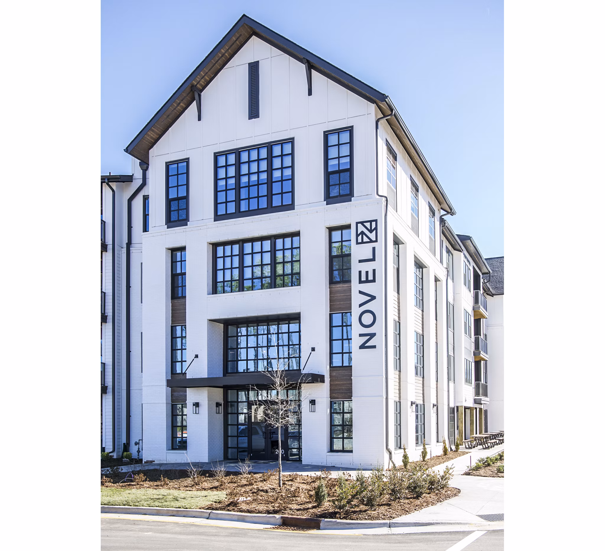 Novel Cary: Contemporary architecture of luxury apartments in Cary, NC