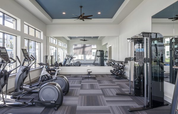 fitness center at Prose Copperfield Apartments