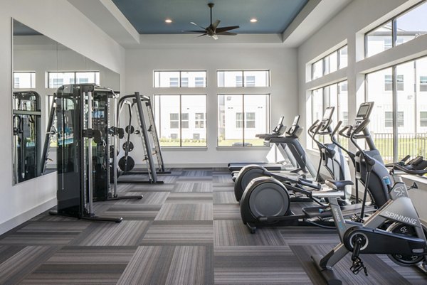 fitness center at Prose Copperfield Apartments